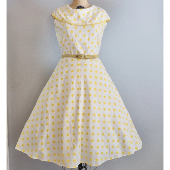 1960’s Vintage polka dot dress - Picture 7 of 7